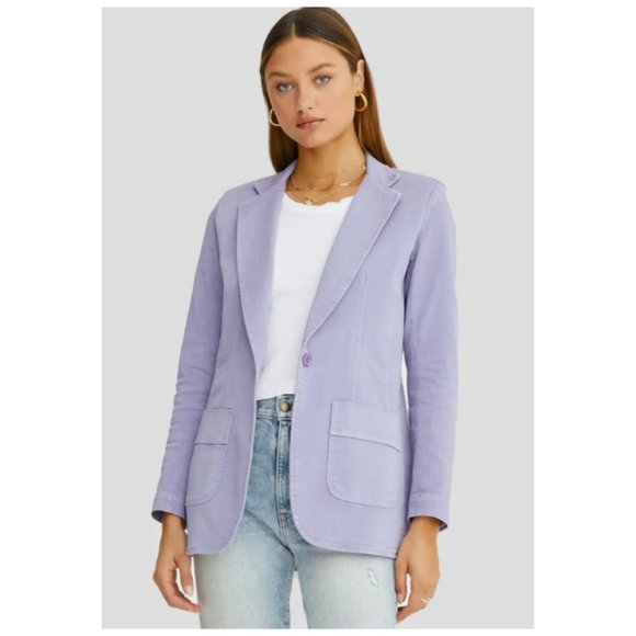 Noam Jackets & Blazers - Noam Collection Hawks Lavender Fade Blazer Small